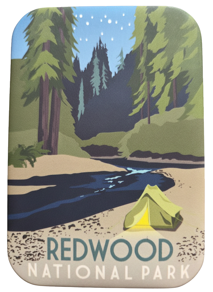 Redwood National Park Tent River Magnet