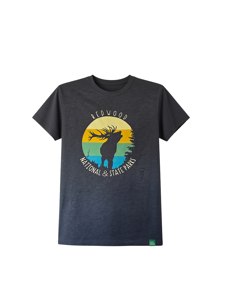 Redwood National State Parks Elk Stripe T-Shirt