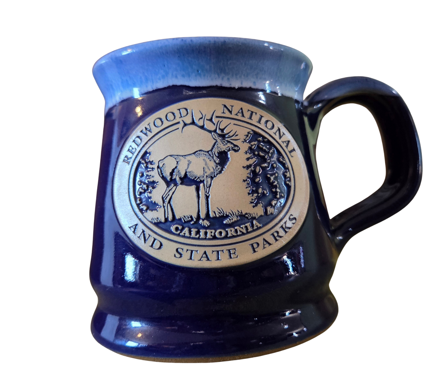 Redwood National and State Parks Footed Style Pottery Mug