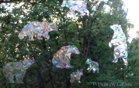 Window Gems Black Bears
