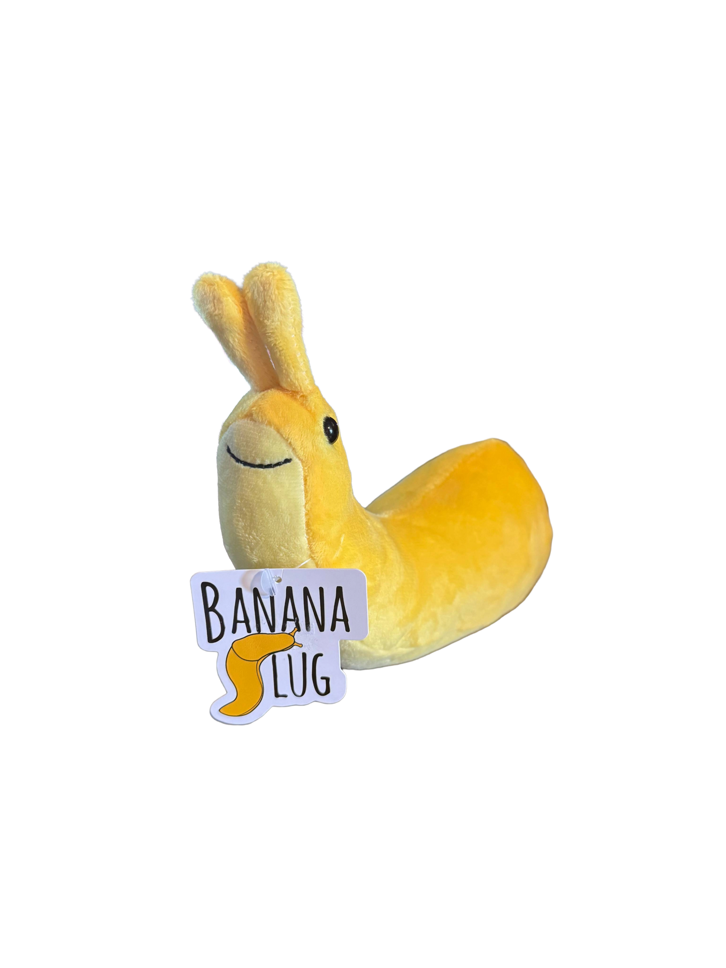 8" Banana Slug Stuffed Plushie