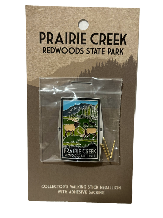 Walking Stick Medallion: Prairie Creek