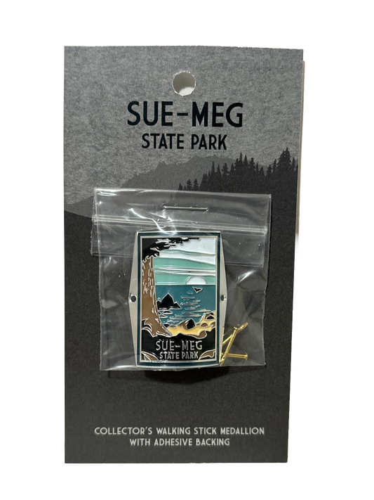 Walking Stick Medallion: Sue-Meg