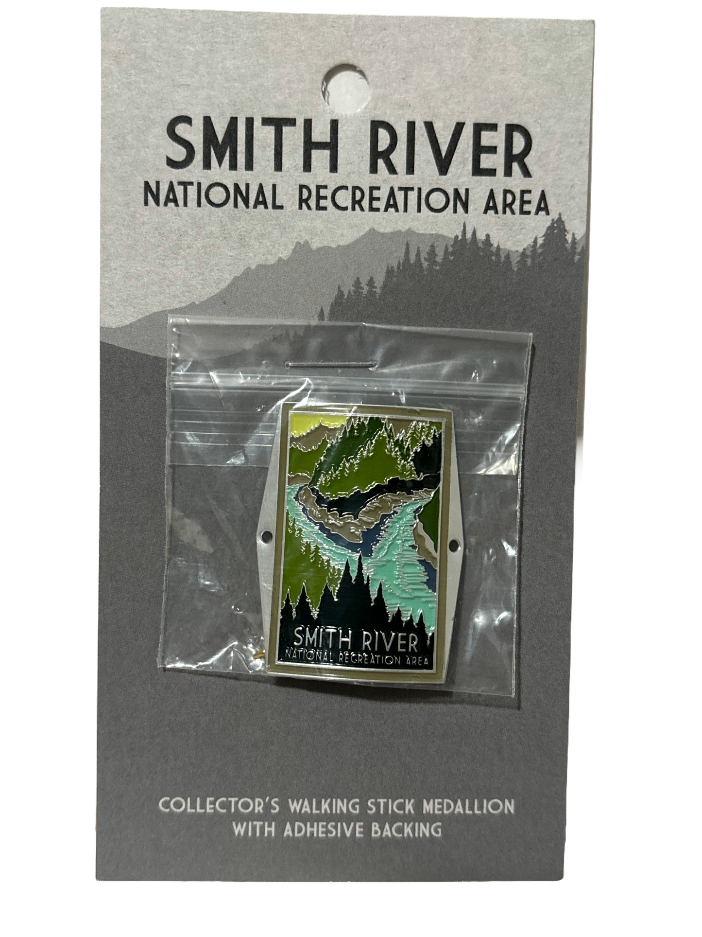 Walking Stick Medallion: Smith River National Recreation Area