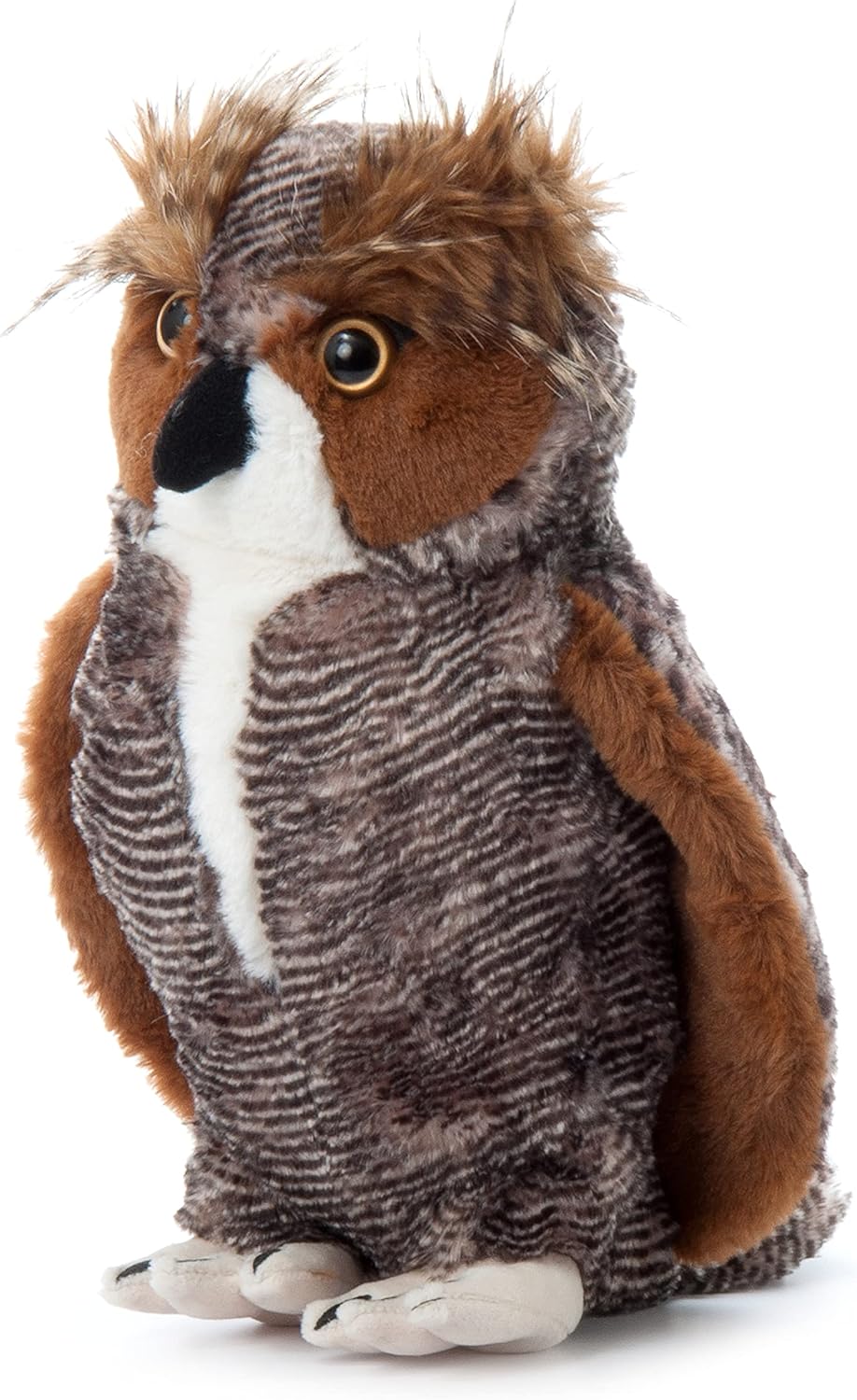 Great Horned Owl Stuffed Animal Plushie