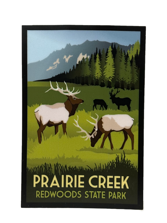 WPA Sticker: Prairie Creek Redwoods State Park