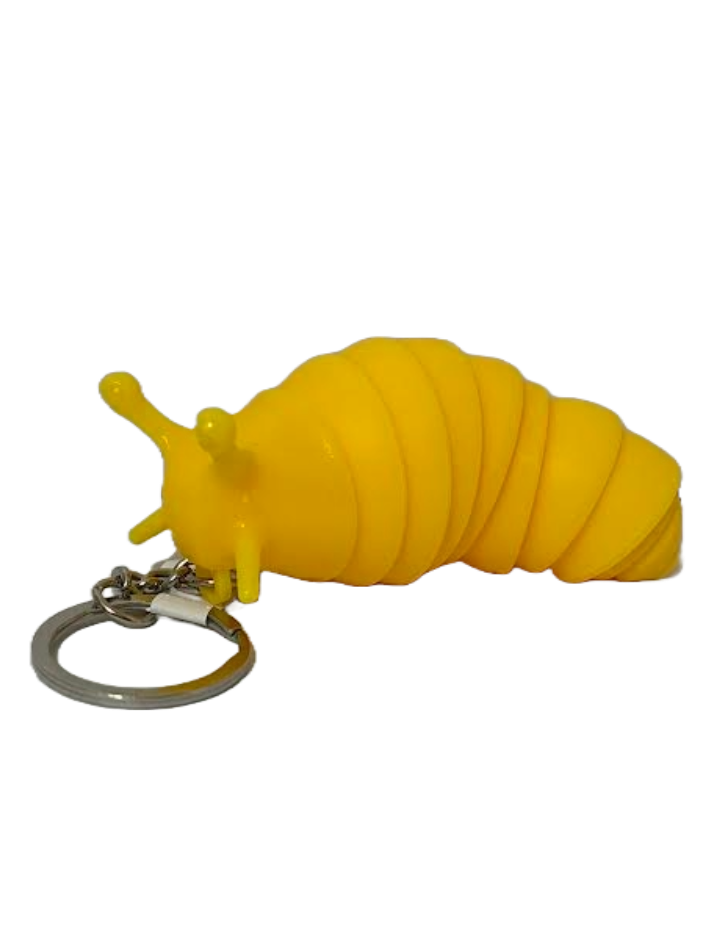Banana Slug Fidget Keychain
