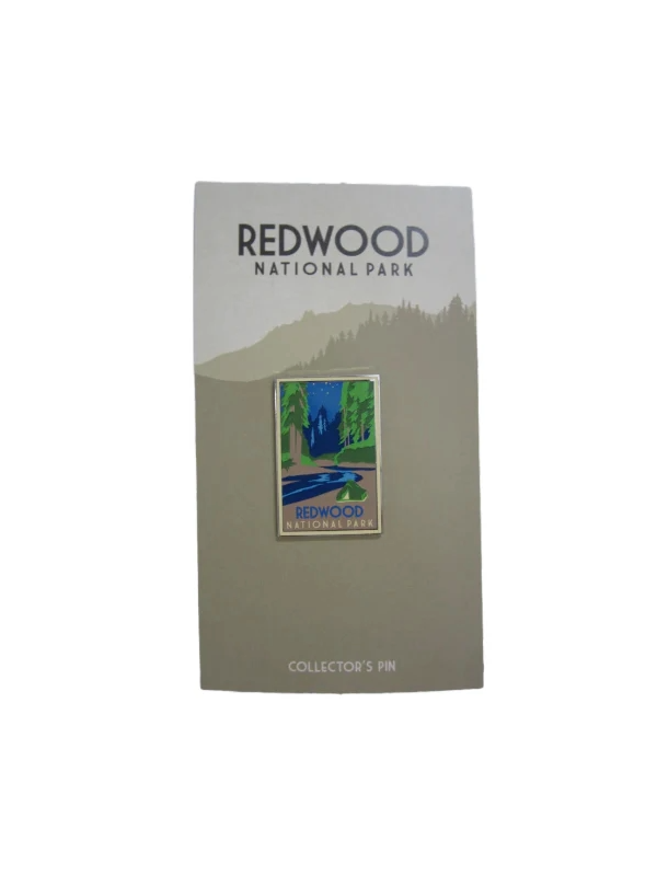 Redwood National Tent River Collector's Pin