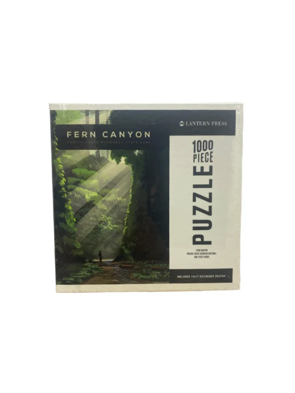 Redwood National & State Parks Fern Canyon 1000 Piece Jigsaw Puzzle