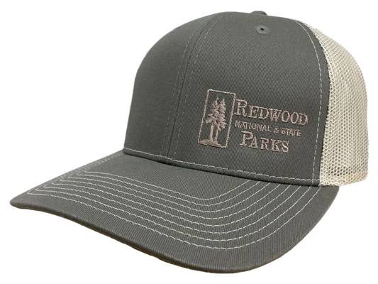 Redwood National & State Park Trucker Hat - Brown