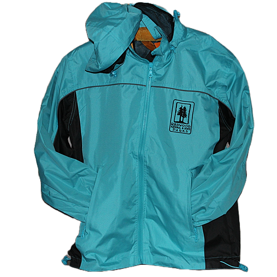 Redwood National & State Parks Windbreaker Jacket - Blue