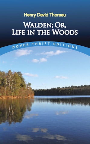 WALDEN; OR, LIFE IN THE WOODS PAPERBACK BOOK