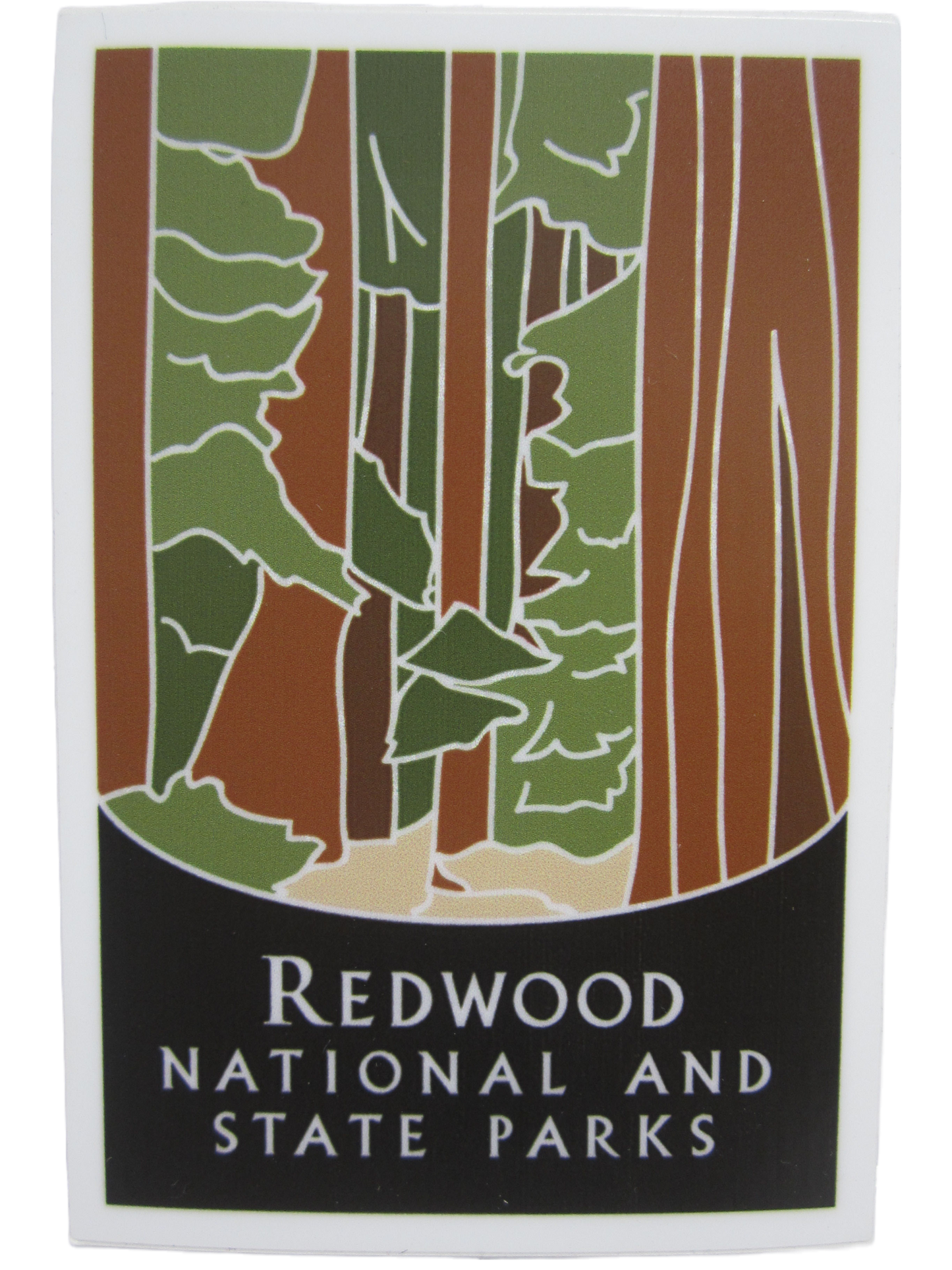 4" Redwood National & State Parks Traveler Sticker