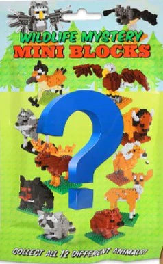 Mini Building Blocks Set Mystery Wildlife Edition
