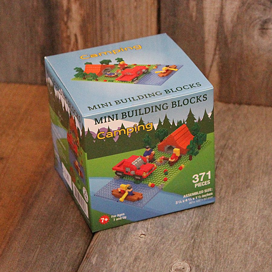 Mini Building Blocks Set Camping Edition