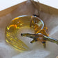 Elysian Shore Banana Slug Hand Blown Glass Ornament