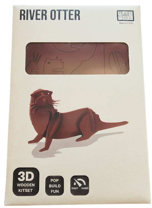 River Otter 3D Wooden Puzzle