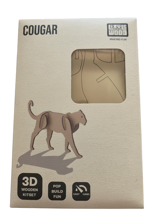 Cougar 3D Wooden Puzzle