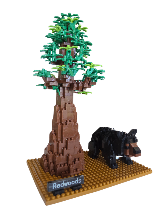 Mini Building Blocks Set Redwood Edition