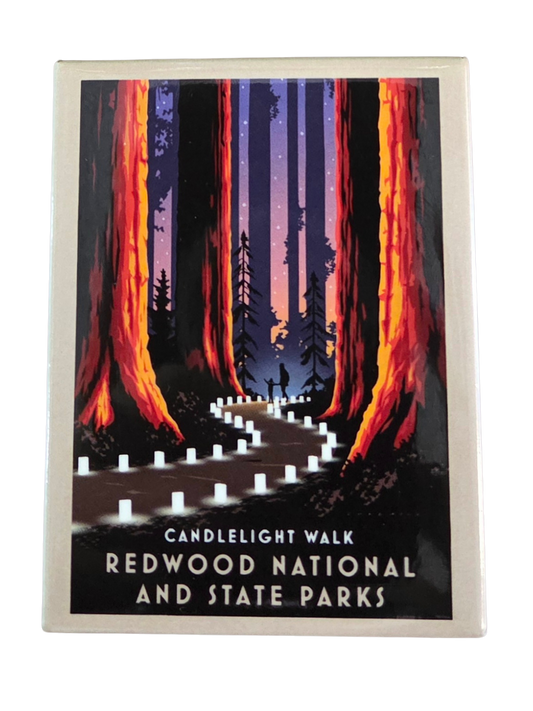 Redwood National & State Parks Candlelight Walk Magnet