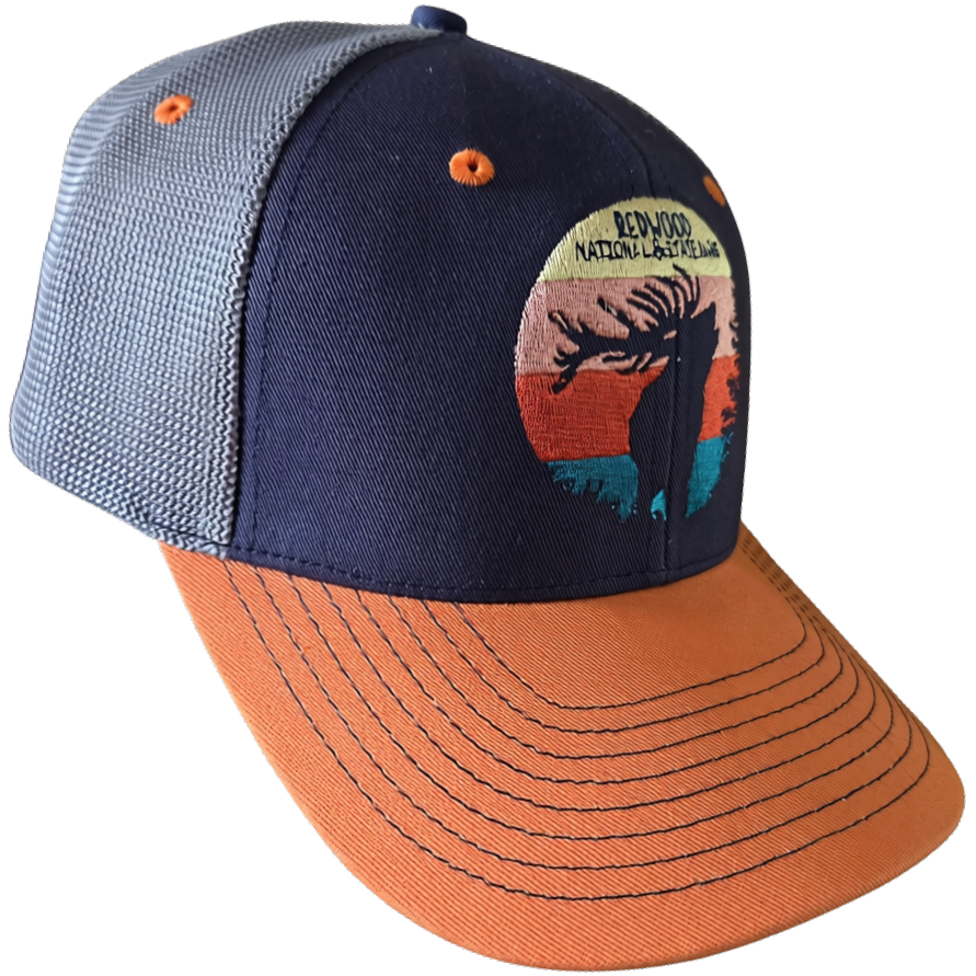 Redwood National and State Parks Elk Stripe Trucker Hat