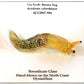Elysian Shore Banana Slug Hand Blown Glass Pin