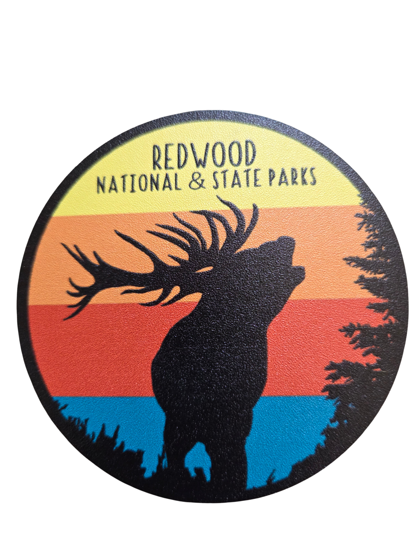 Redwood National and State Parks Elk Stripe Magnet