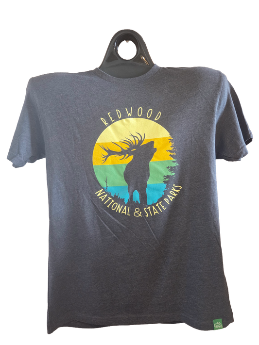 Redwood National State Parks Elk Stripe T-Shirt