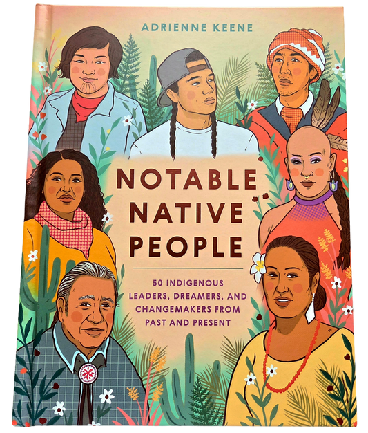 Notable Native People Hardback Book