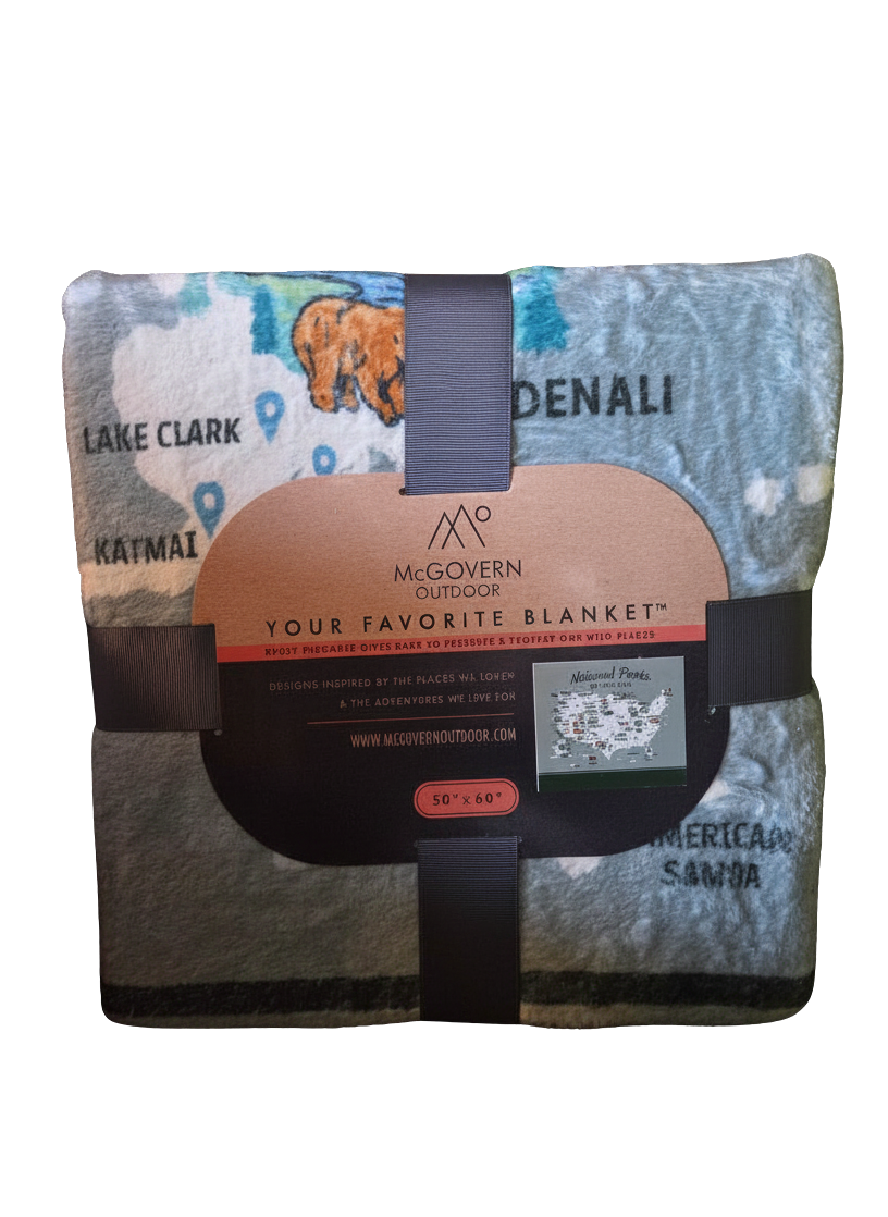 McGovern & Co National Parks of the USA Blanket