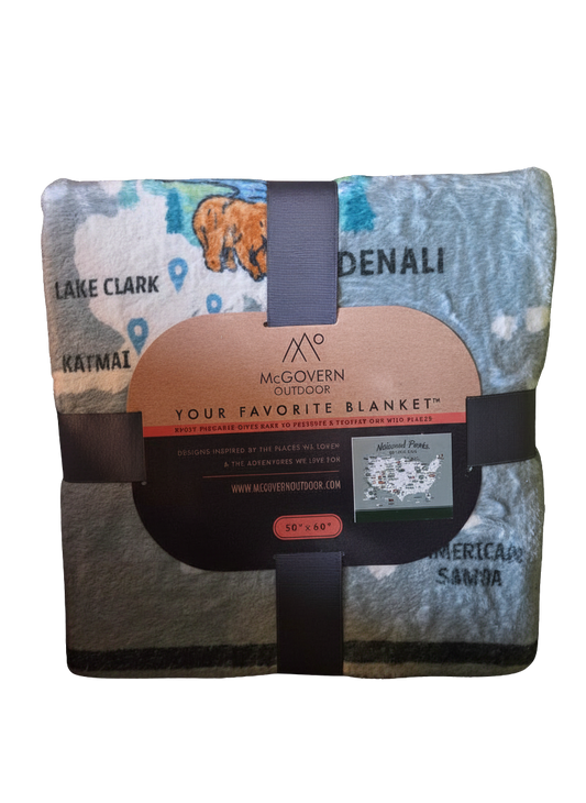 McGovern & Co National Parks of the USA Blanket