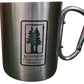 Redwood National and State Parks Stainless Steel Carabiner Mug