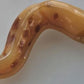 Elysian Shore Banana Slug Hand Blown Glass Pin