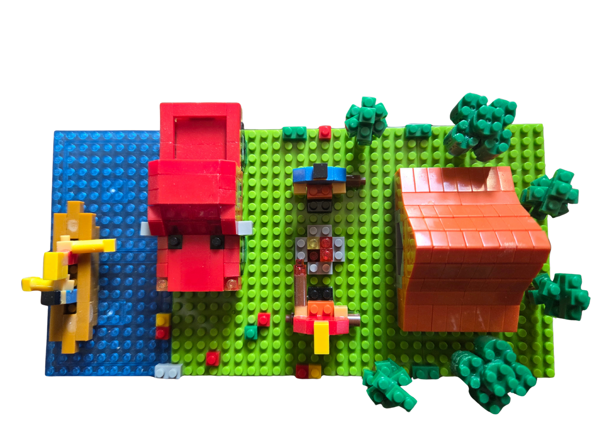 Mini Building Blocks Set Camping Edition