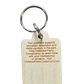 Redwood Parks Conservancy Logo Wood Keychain
