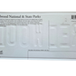 Redwood National and State Parks Tin License Plate Postcard