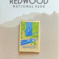 Redwood National Tent River Collector's Pin