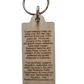 Redwood National and State Parks Wood Keychain