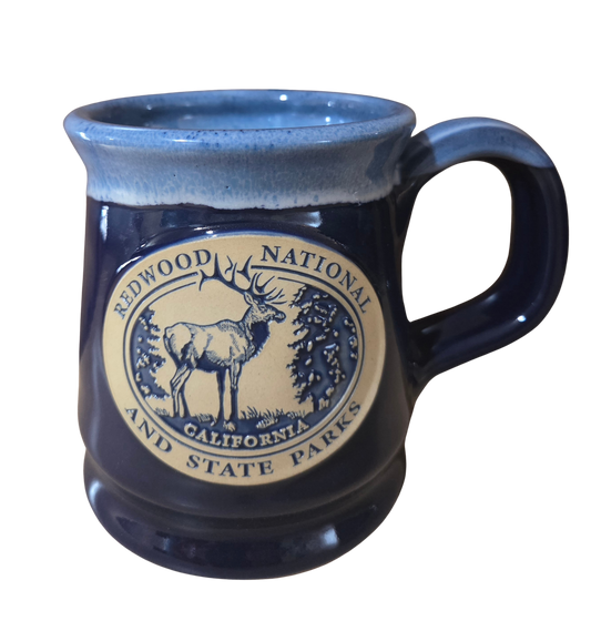 Redwood National and State Parks  Footed Style Pottery Mug