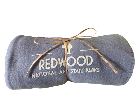 Redwood National and State Parks Fleece Blanket