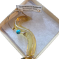 Elysian Shore Banana Slug Hand Blown Glass Ornament