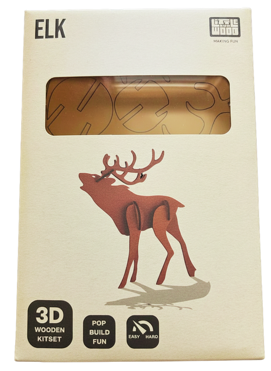 Elk 3D Wooden Puzzle