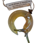 Elysian Shore Banana Slug Hand Blown Glass Ornament