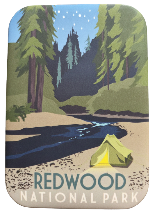 Redwood National Park Tent River Magnet