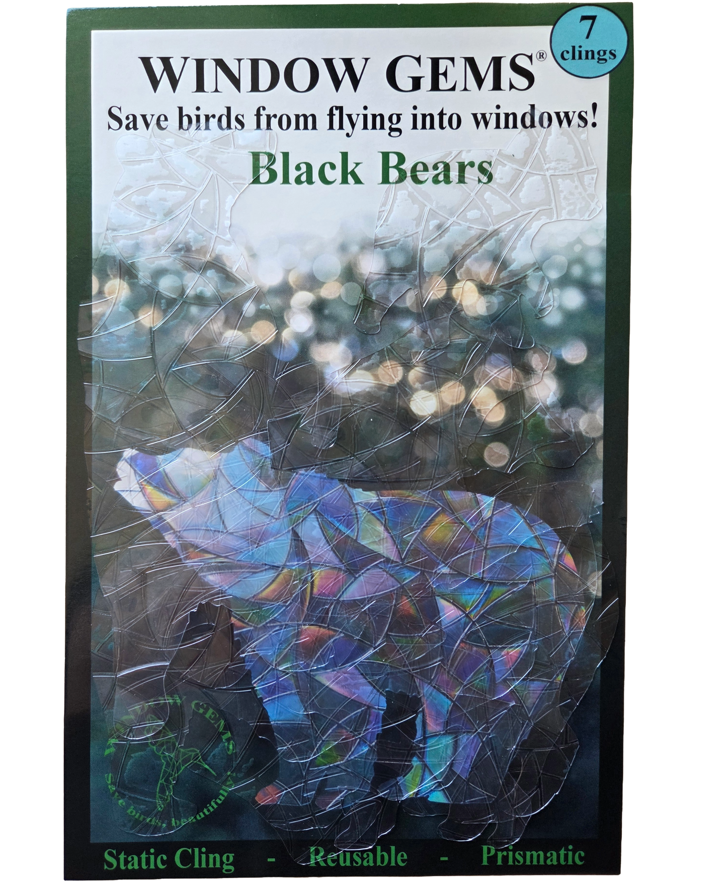 Window Gems Black Bears