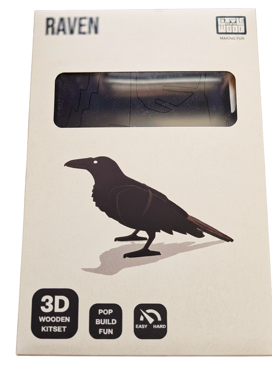 Raven 3D Wooden Kitset