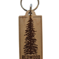 Redwood National and State Parks Wood Keychain