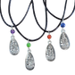 Blessed Bead Pewter Tree Pendant Necklace