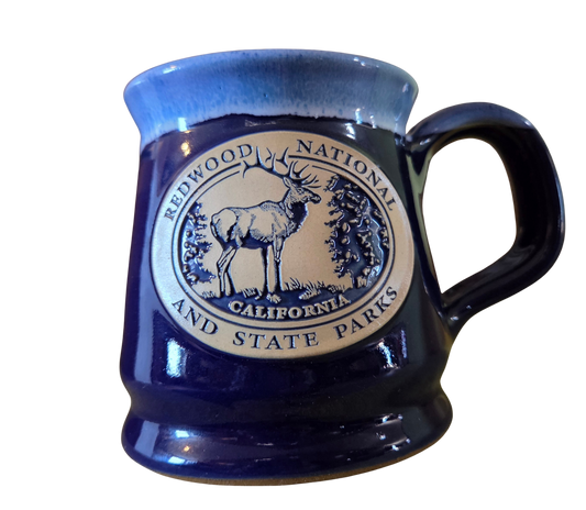 Redwood National and State Parks  Footed Style Pottery Mug