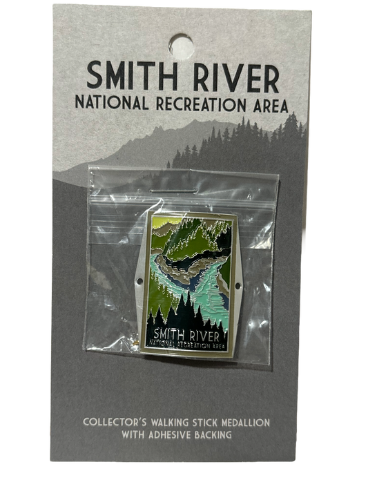 Walking Stick Medallion: Smith River National Recreation Area